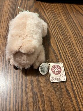 Boyds Bears Plush Pig - Light Pink